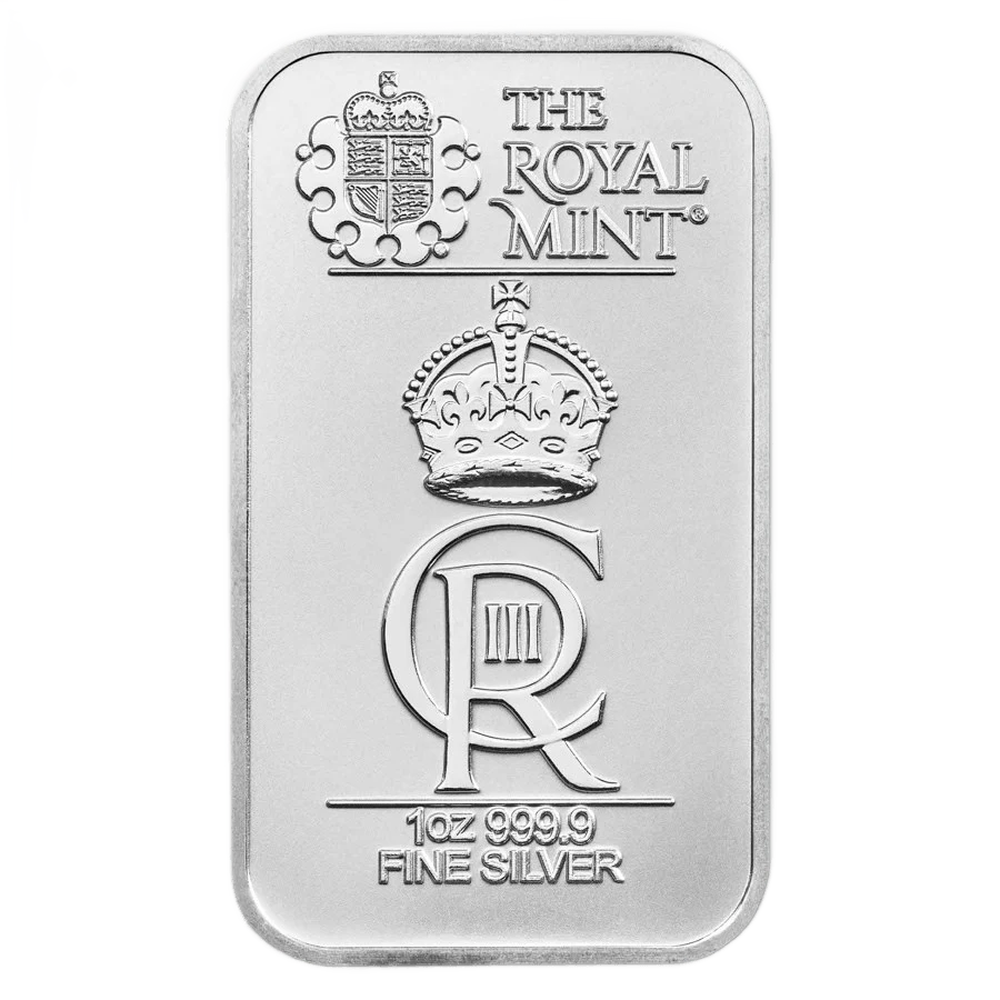1 Oz Silver Celebration Bar (Sealed) – Royal Mint UK