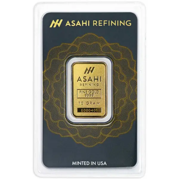 10 Gram Gold Bar (Inc. Assay Card) – Asahi Refining