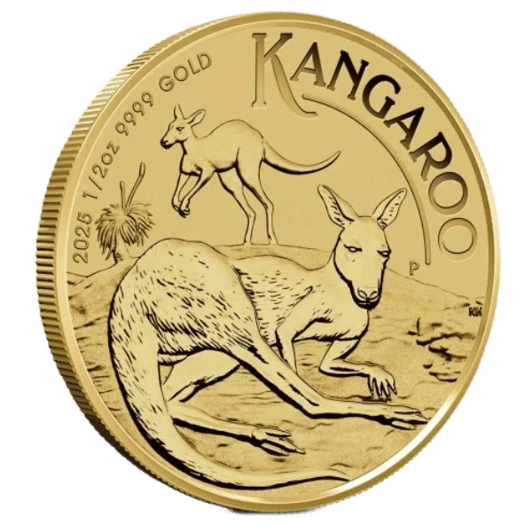2025 1/2 oz Gold Kangaroo Coin – Perth Mint