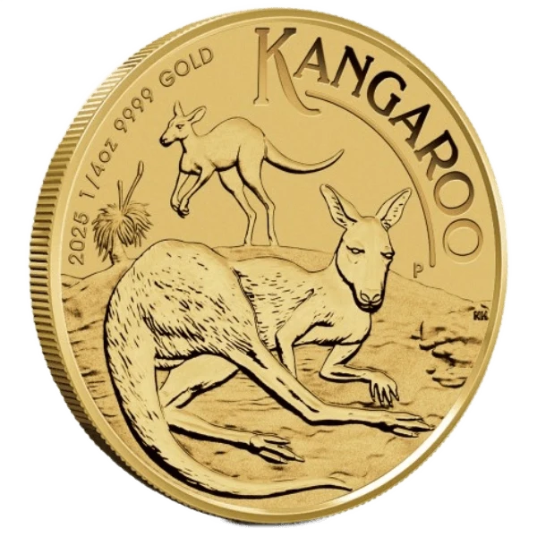 2025 1/4 oz Gold Kangaroo Coin – Perth Mint