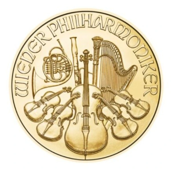 2025 1 Oz Gold Philharmonic Coin – Austrian Mint