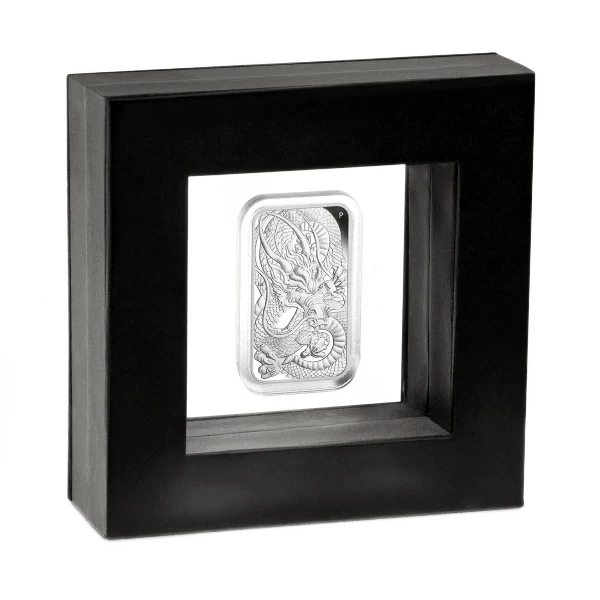 2021 1 Oz Silver Australian Dragon Proof Coin – Perth Mint
